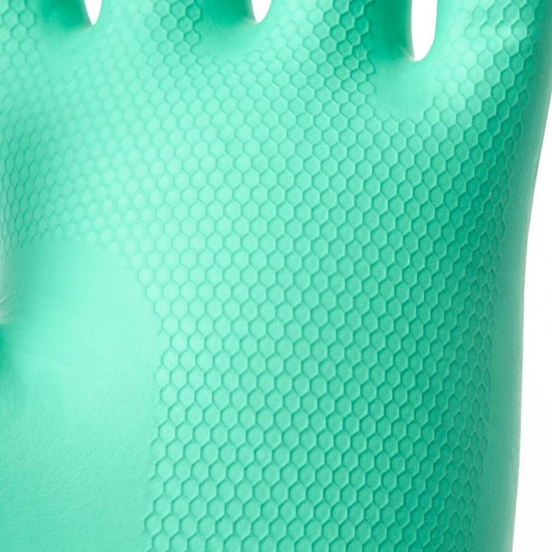 Перчатки латексные HQ Profiline, р-р L, с х/б покрытием, зеленый