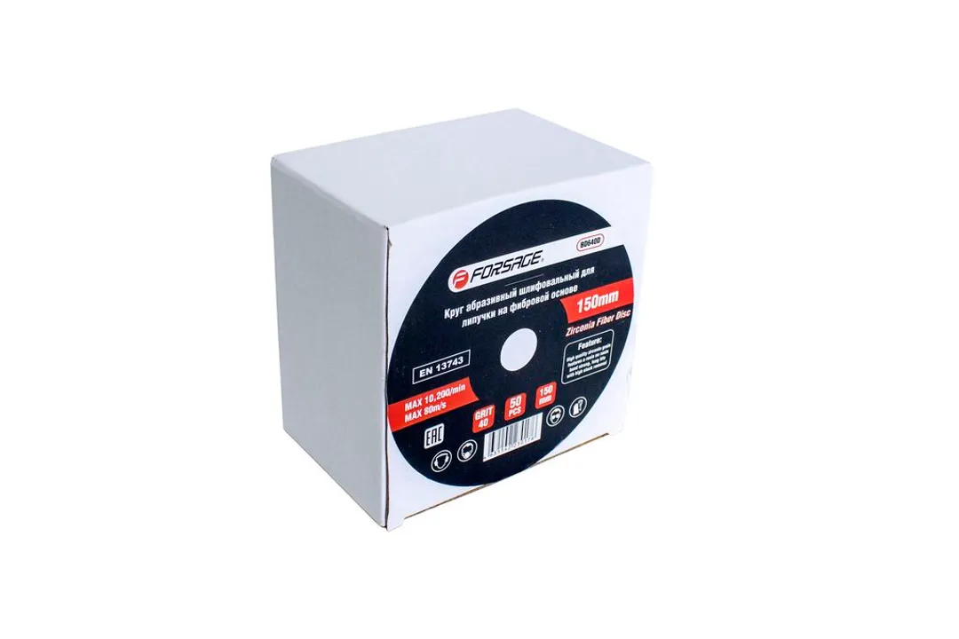 Круг абразивный шлифовальный 150 мм P40 Forsage F-BD640D