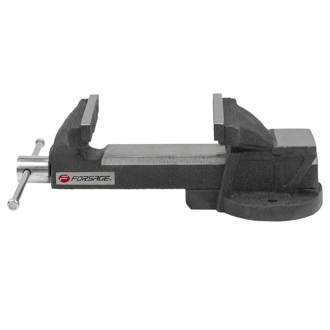 Тиски стальные с наковальней 150 мм Forsage F-6540206