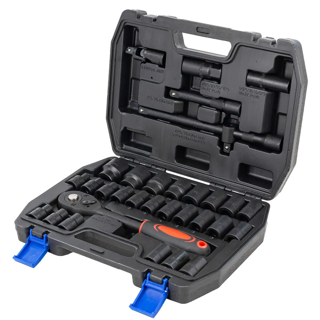 Набор ударных инструментов 32 пр 1/2'' 6-гр ForceKraft FK-4323-3MPB