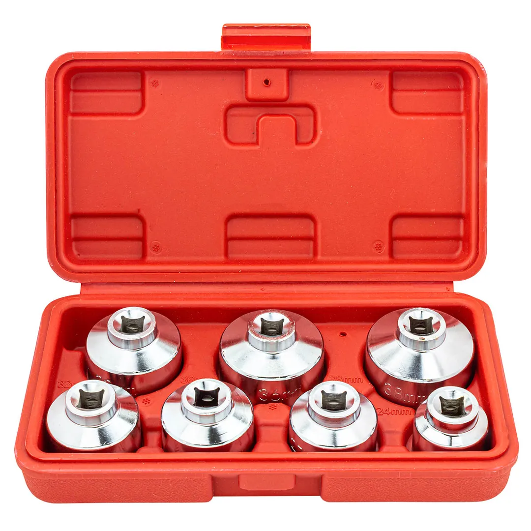 Набор головок для откручивания масляных фильтров, 7 пр. Forsage F-61920С