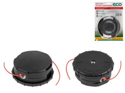 Головка триммерная GTP-TC50 полуавт., Ø125 мм, лев. резьба М10х1.25 "мама" ECO GTPTC500011B