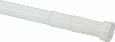 Карниз раздвижной ванной, сталь, белый Savol S-011200W