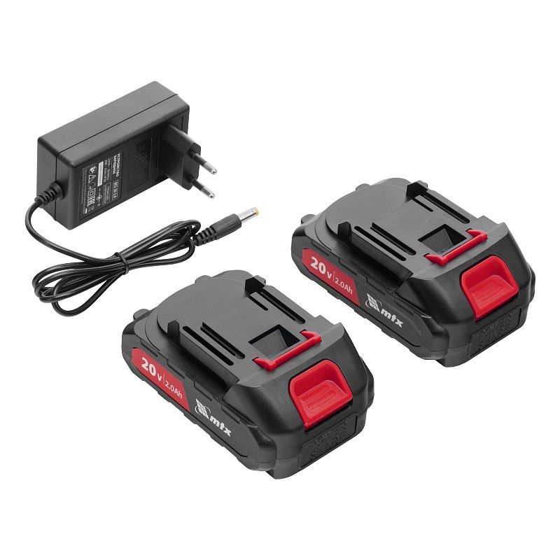 Цепная мини-пила аккумуляторная, MCS-100, шина 100 мм, Li-Ion, 20 В MTX 58640