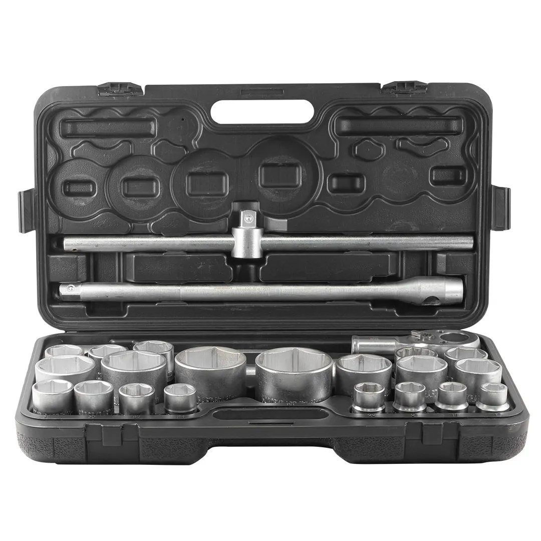 Набор головок 17-65 мм 26 пр, 3/4''&1'' 6-гр&12-гр. RockForce RF-68262-5