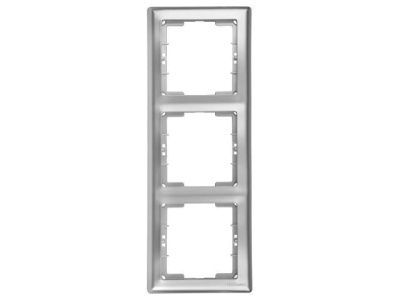 Рамка 3-ая вертикальная серебро, DARIA, Mutlusan 2120 800 2382