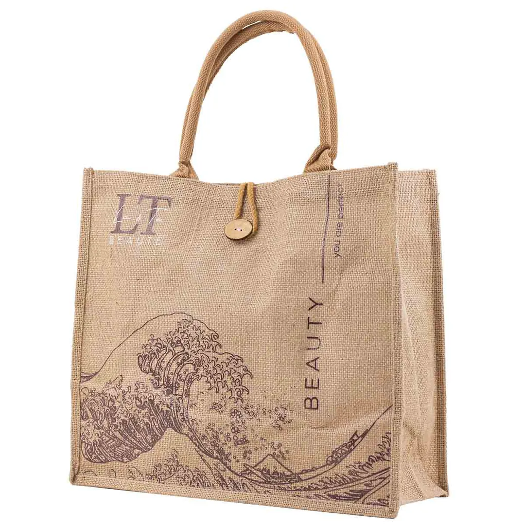 Сумка-шоппер (материал джут) 40х35х14см, max нагрузка 10кг La and Te beaute LT-shbag4