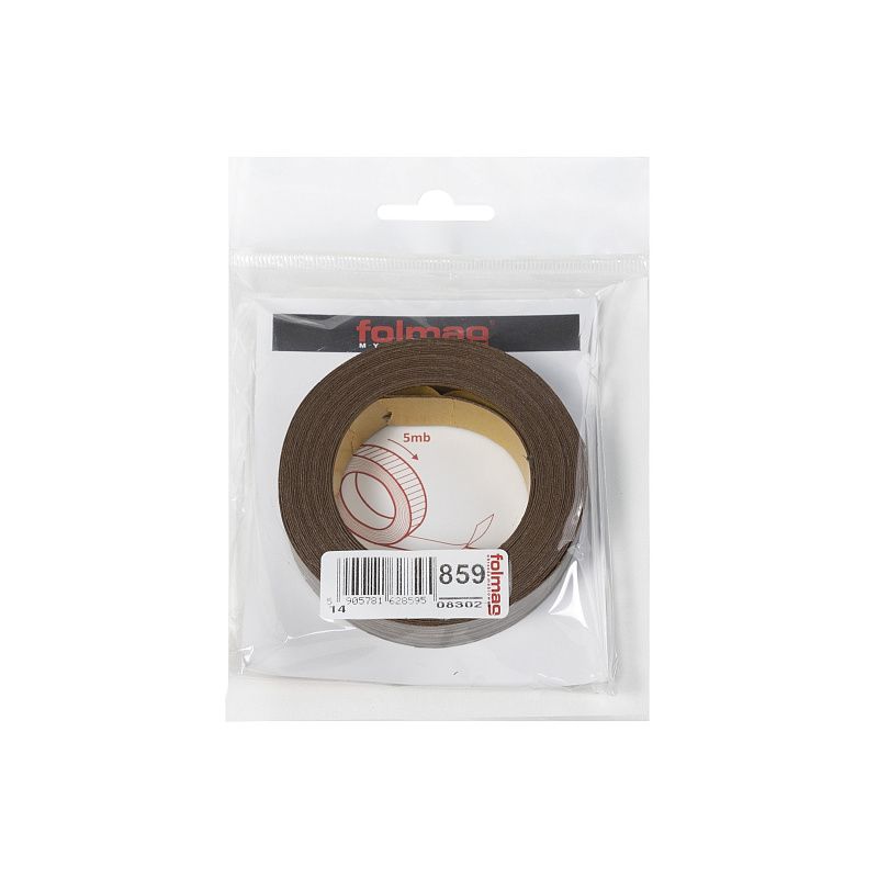 Кромка меламиновая (самоклеящаяся) дуб кофейный урбан (859) 18мм (шт.-5пог.м.) FOLMAG 109255