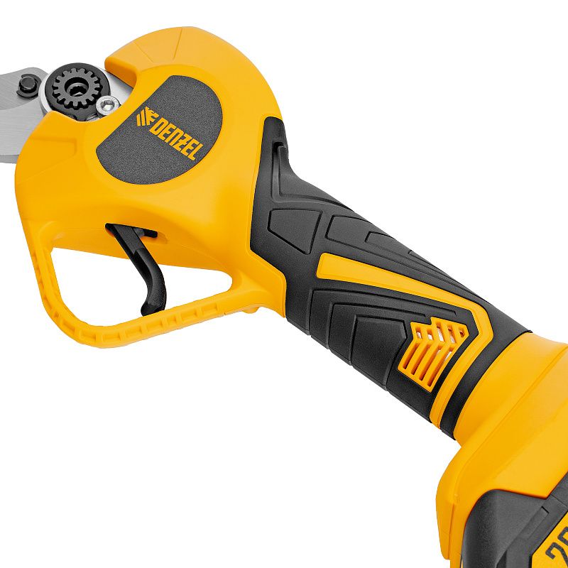 Секатор аккумуляторный, бесщет., CP-40BL, Li-Ion, 20 В, лезвия SK5 Denzel 59438