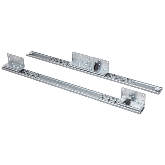 Механизм для раздвижных столов внутренний синхронный со стопором 35х650мм AKS 68646