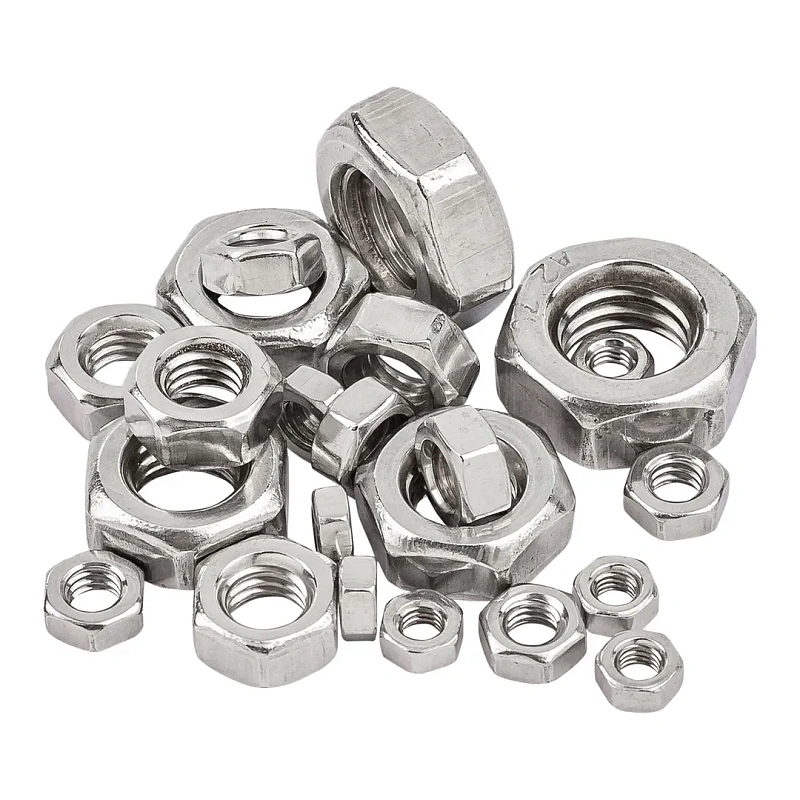 Набор нержавеющих гаек 3-10 мм 300 пр RockForce RF-06773