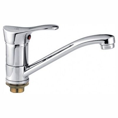 Смеситель для кухни, цинк, хром Ledeme L4514B-2