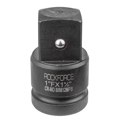 Ударный адаптер для головок 1''(F)х1-1/2''(M) RockForce RF-809812MPB