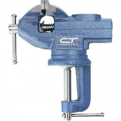 Тиски слесарные поворотные с наковальней 65 мм. СИБРТЕХ 18672