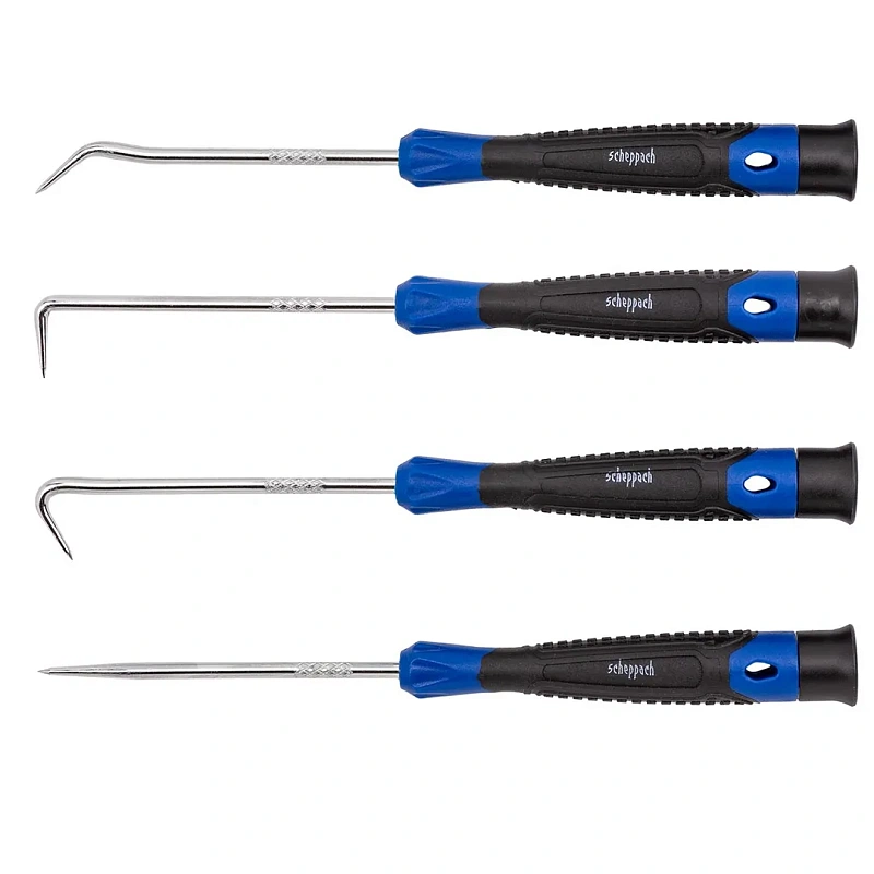 Набор съемников-крючков для демонтажа сальников 4 пр Scheppach Sch-904U4