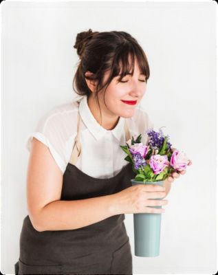 Ваза для цветов Sinty (сиреневый туман) BEROSSI АС 47376000