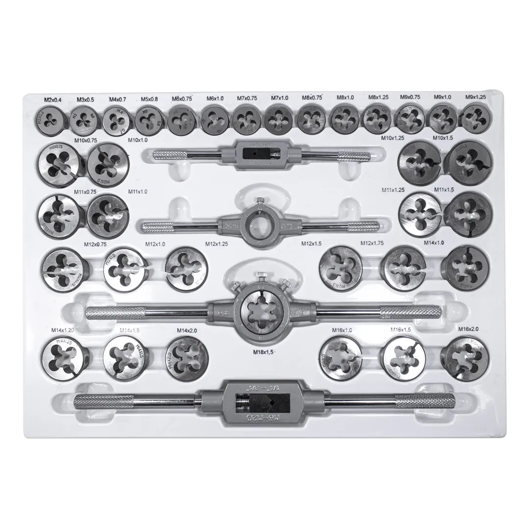 Набор метчиков и плашек 110 пр Forsage F-M110-1