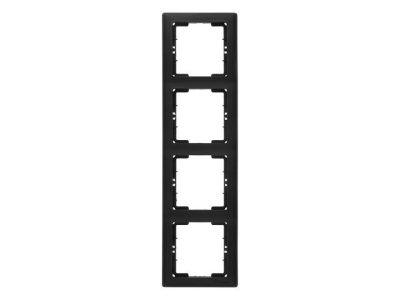 Рамка 4-ая вертикальная черная DARIA Mutlusan 2120 800 2484