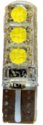 Светодиод LED SMD=6(5050)сил.с обманк.6000K T10 (W5W24V3W180LmW2.1x9.5d)п.10шт BOCXOD ВОСХОD 89262Pg