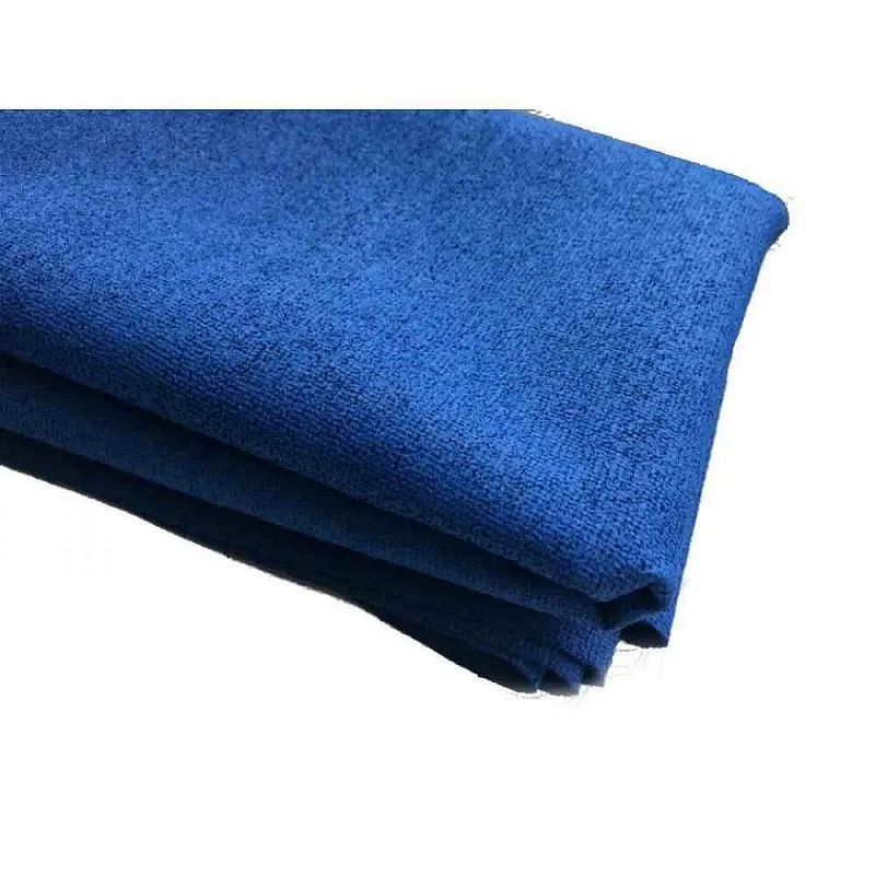 Салфетка из микроволокна прорезиненная, 250г/м2, 30х30см, 2шт/упак, синий