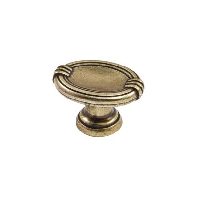 Ручка меб. кнопка мет. DGG32 старое золото AKS 22726