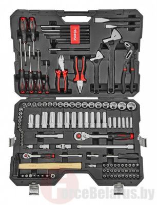 Набор инструментов 6-гр. 118 пр. 1/4''&1/2 Force 41182