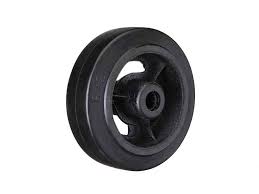 Колесо большегрузное D 46 100 мм резина на ось (N) TOR 1048775