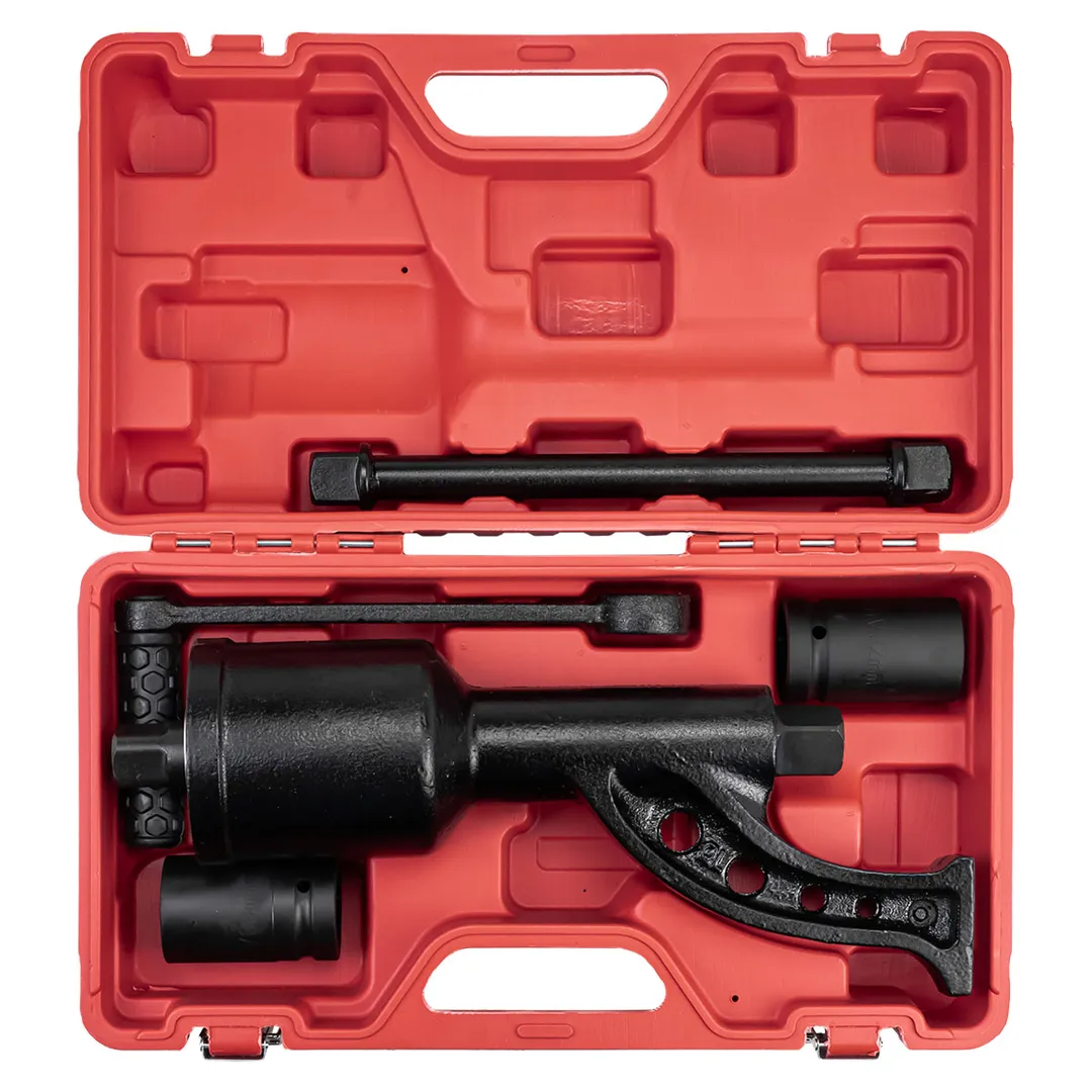 Гайковерт ручной с редуктором 1" 7800Hm, головки 32, 33 мм ForceKraft FK-34114103