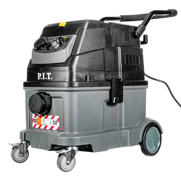 Пылесос строительный электрич. P.I.T. ULTRA, 1600Вт, розетка 2кВт, коннектор, 40л, сух/мокр