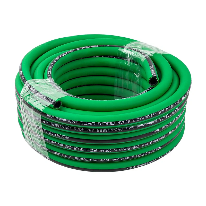 Шланг резиновый воздушный армированный 10х16 мм, 15 м RockForce RF-AHC-52L