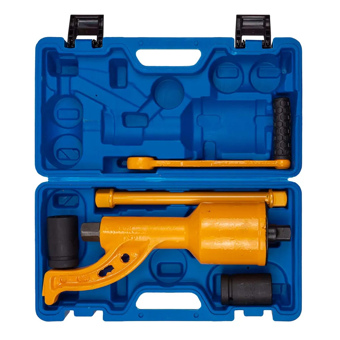 Гайковерт ручной с редуктором 1", головки 32, 33 мм, L330 мм, передаточное число 1:78, 7500 Н/м Forsage F-34114102 HS