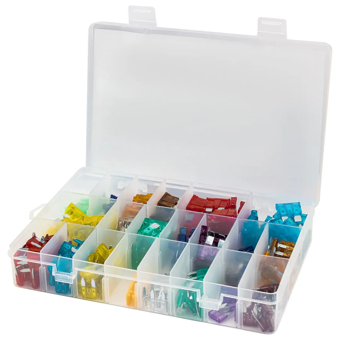 Набор автомобильных плавких флажковых предохранителей от 2А до 40А 301 пр RockForce RF-FS-40(83148)