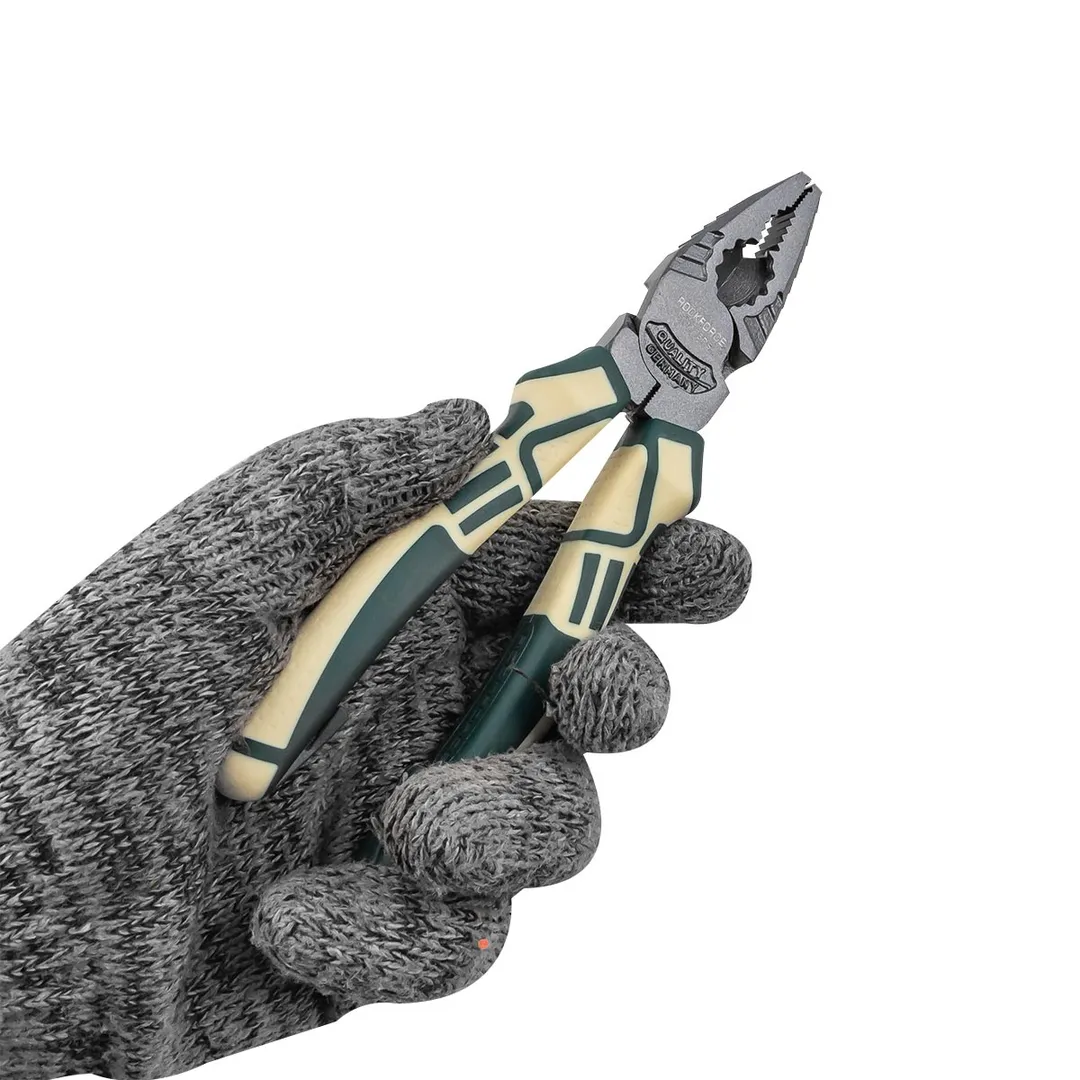 Плоскогубцы многофункциональные ''Profi'' 175 мм Cr-V 6150+доп. закалка (усилие сжатия увеличино на 60%) RockForce RF-611175DS