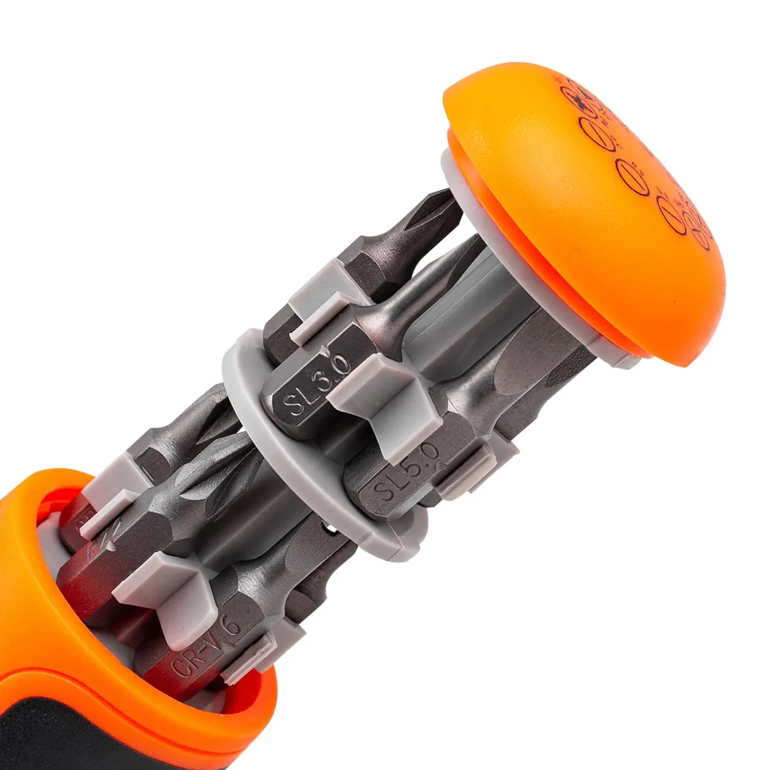 Отвертка реверсивная с набором бит Forsage F-32810