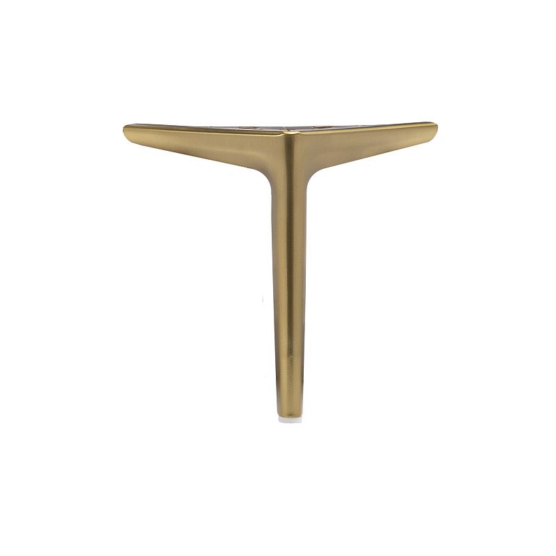 Опора мебельная мет. WINDSOR h190 угловая браш.золото AKS 90914