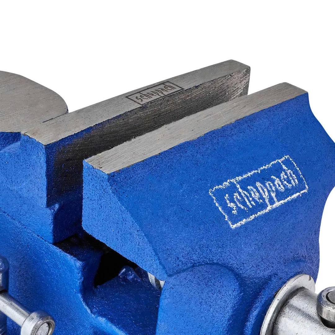 Тиски слесарные поворотные мини, ширина губ - 50 мм Scheppach Sch-329150