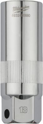 Головка торцевая свечная Milwaukee 4932480675 3/8"-16мм 5/8"