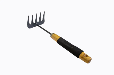 Грабли мини с деревянной рукояткой 5-зуб., L-300 мм WMC TOOLS WMC-TG2104020-Z