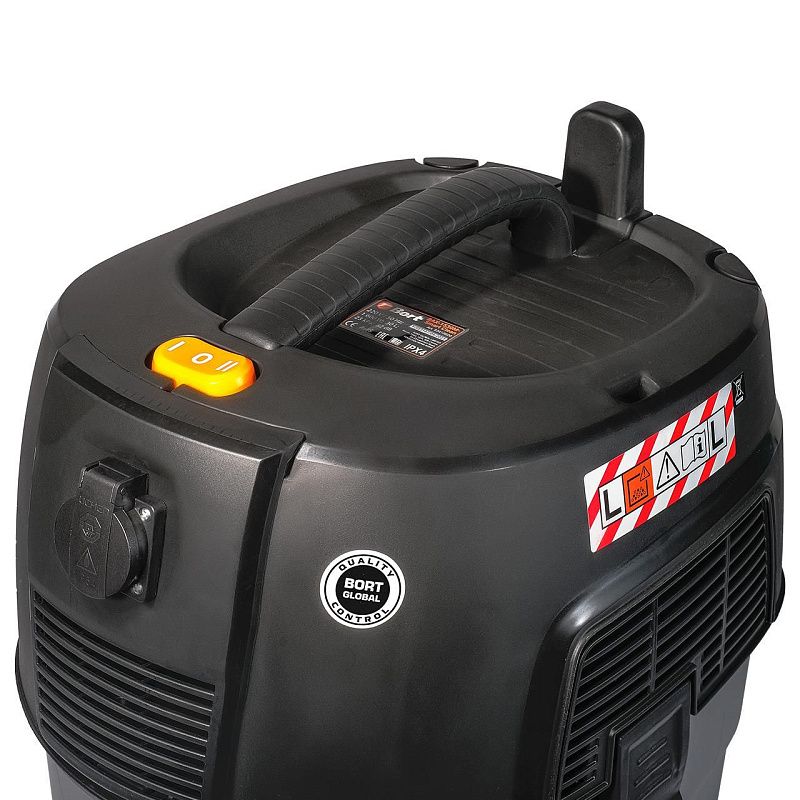 Пылесос строительный BAX-1530M-Smart Clean BORT 93410020