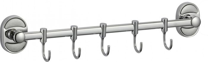 Крючок-вешалка, нержавеющая сталь, хром Savol S-008205 (аналог L1915-5 Ledeme)