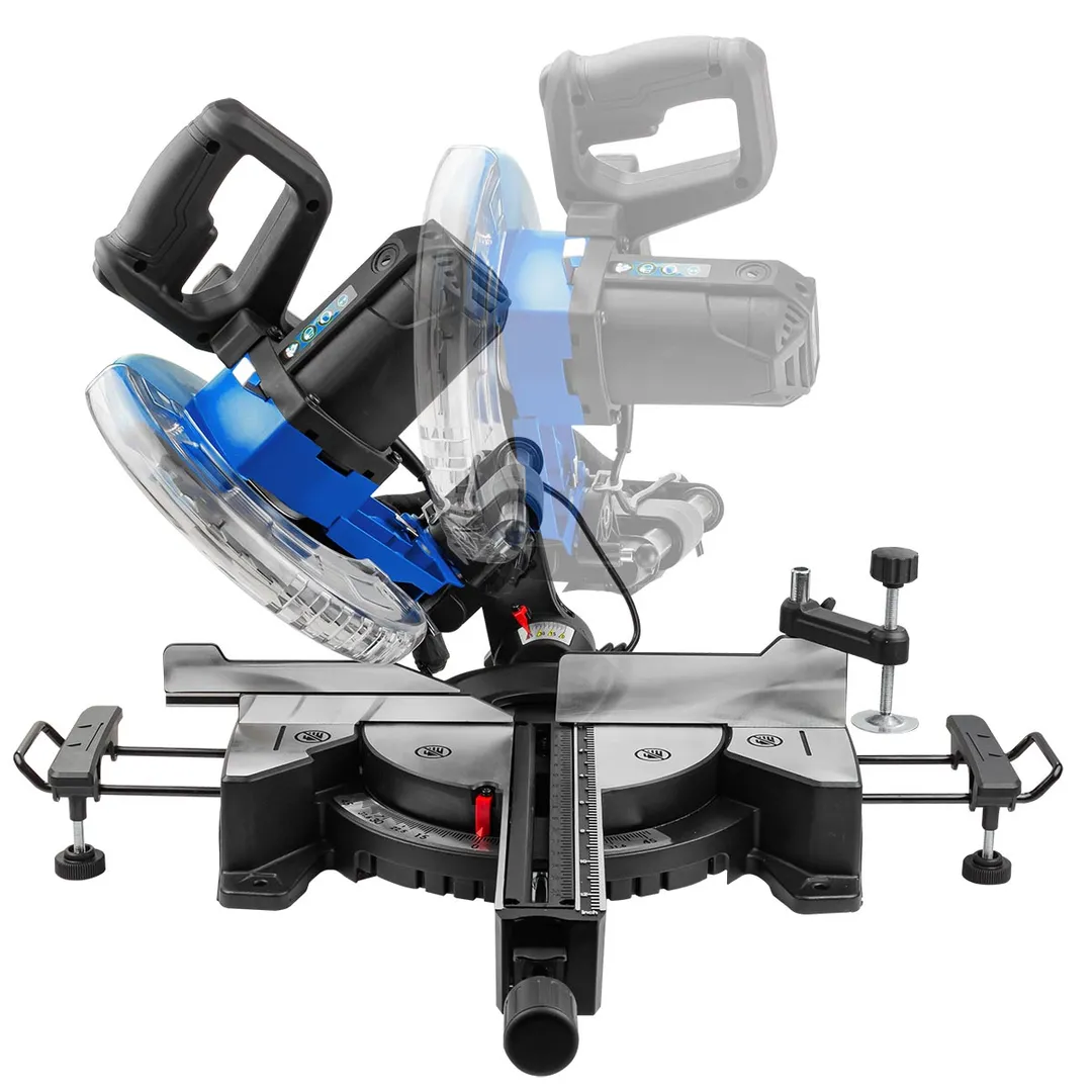 Пила торцовочная, 230V, 1900W, 4800об/мин, диск 254х30х2.4 мм Forsage F-JS-1013A3-1