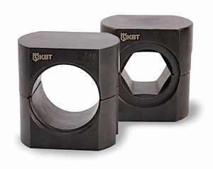 Матрица с круглым профилем обжима для пресса гидравлического ПГ-60 т А-40,5/60т КВТ 61829