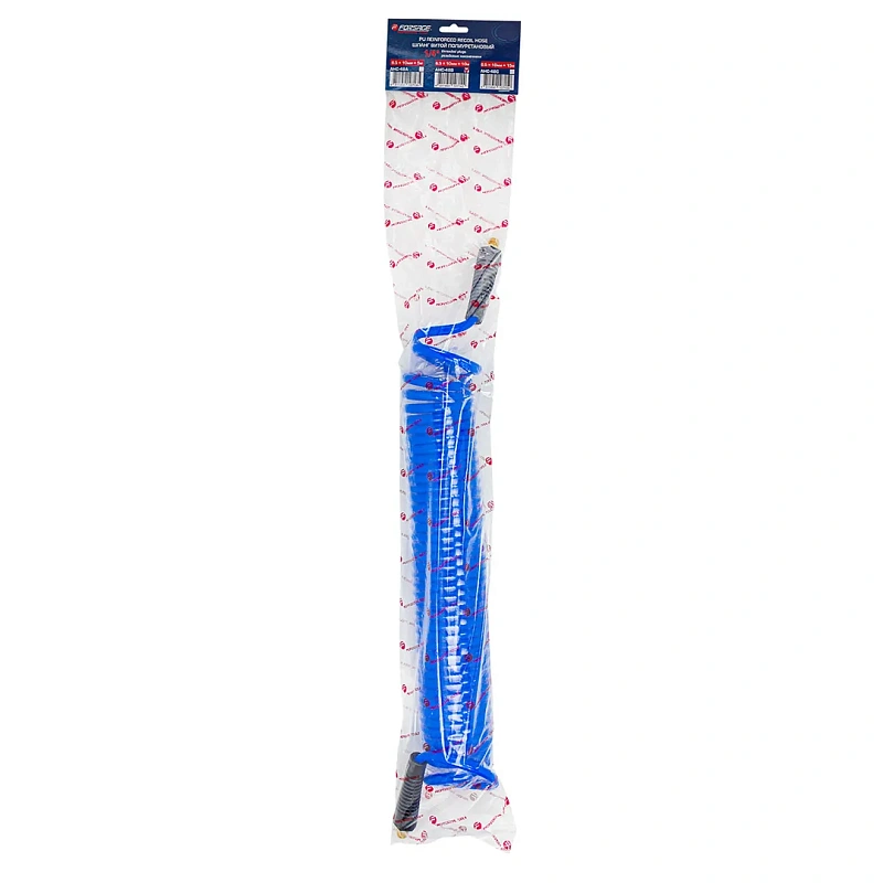 Шланг витой полиуретановый 6,5х10 мм, 10 м с резьбовыми наконечниками 1/4'' Forsage F-AHC-48B