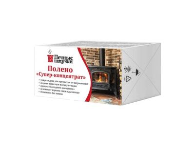 Полено "Супер-концентрат" для чистки дымоходов ПЕЧНЫЕ ШТУЧКИ 62043