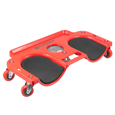 Тележка-подколленник подкатная на 5-ти колесах, нагрузка 120 кг Forsage F-9U0314