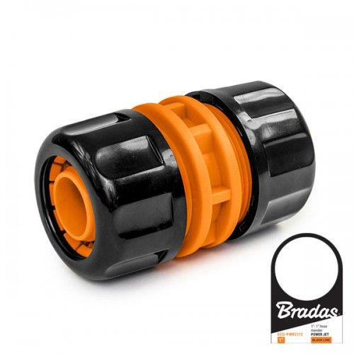 Соединитель шланг-шланг 1'' BLACK LINE Bradas ECO-PWB2112