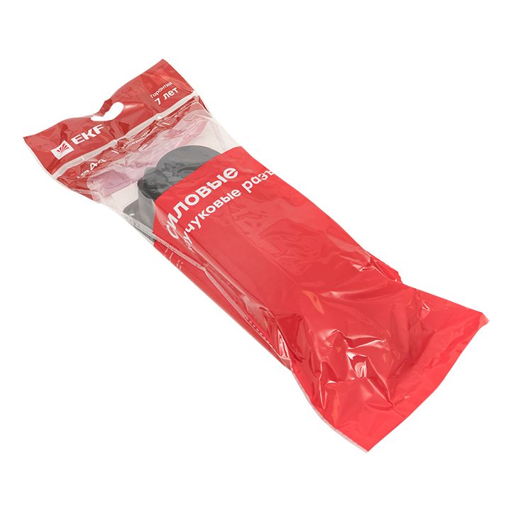 Розетка (колодка) трехместная с защит, крышками каучуковая 230В 2P+PE 16A IP44 EKF Марс RPS-015-16-230-44