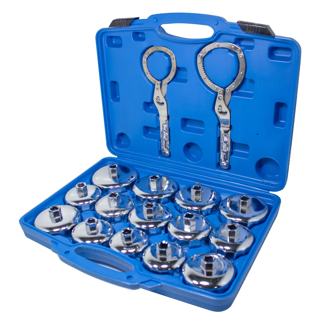 Набор съемников масляных фильтров 1/2'' 16 пр. RockForce RF-33111616