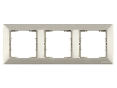 Рамка 3-ая горизонтальная титан, DARIA, Mutlusan 21208001383