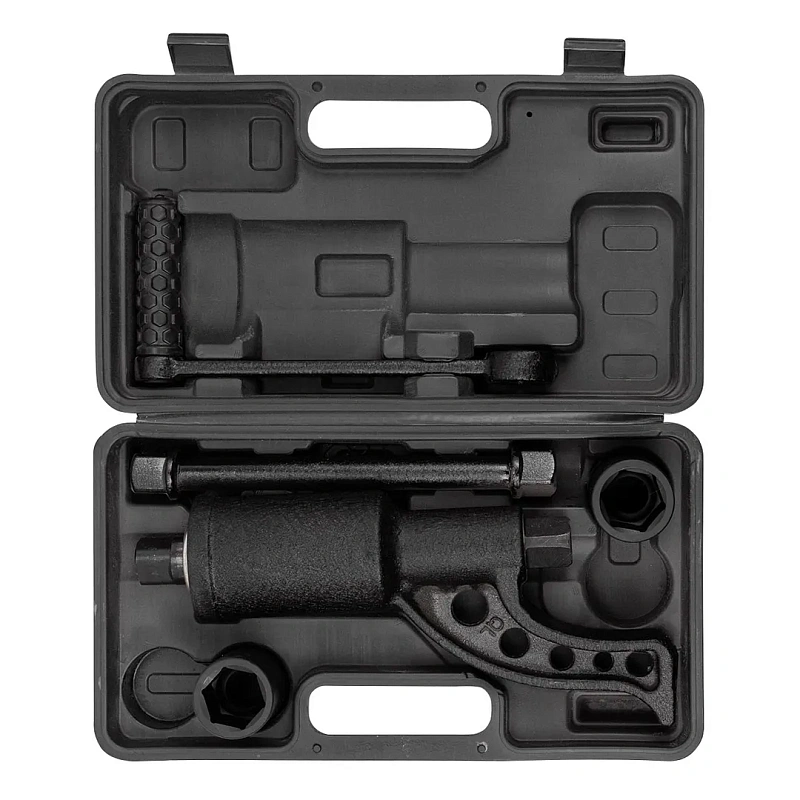 Гайковерт ручной с редуктором 1:58, 4800 Н/м, 1", головки 32, 33 мм, L270 мм RockForce RF-3411277